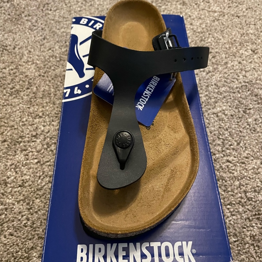 Black Birkenstock Gizeh size 37